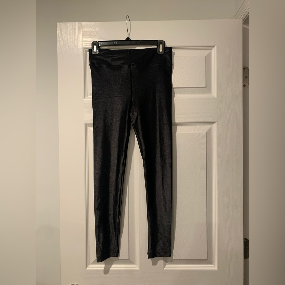 KORAL Lustrous Mid-Rise Leggings in Black